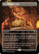 Steelshaper's Gift (Borderless) (CMM-629) [Commander Masters] Foil