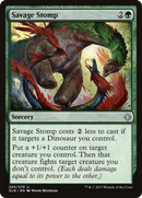 Savage Stomp (XLN-205) [Ixalan] Foil