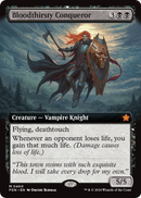 Bloodthirsty Conqueror (Extended Art) (FDN-460) [Foundations]
