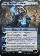 Jace, the Mind Sculptor (Borderless) (BLC-075) [Bloomburrow Commander] Foil