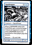 Squidnapper (No PW Symbol) (CMB1-029) [Mystery Booster Playtest Cards 2021]