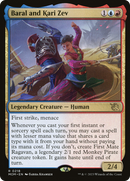 Baral and Kari Zev (MOM-218) [March of the Machine] Foil