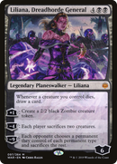 Liliana, Dreadhorde General (PPTHB-97P) [Promo Pack: War of the Spark Promos] Foil