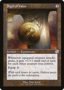 Sigil of Valor (BRR-053) [The Brothers' War Retro Artifacts] Foil