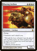 Blazing Archon (RAV-004) [Ravnica: City of Guilds] Foil