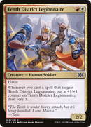 Tenth District Legionnaire (2X2-283) [Double Masters 2022] Foil