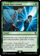 Heroic Intervention (WHO-233) [Doctor Who] Foil
