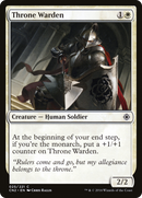 Throne Warden (CN2-025) [Conspiracy: Take the Crown] Foil