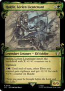 Haldir, Lorien Lieutenant (Showcase Scrolls) (LTC-441) [Tales of Middle-earth Commander] Foil