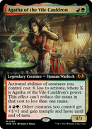 Agatha of the Vile Cauldron (Extended Art) (WOE-360) [Wilds of Eldraine] Foil