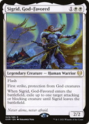 Sigrid, God-Favored (PPKHM-29P) [Promo Pack: Kaldheim Promos] Foil