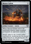 Meteor Golem (CMM-399) [Commander Masters] Foil