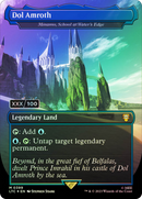 Dol Amroth - Minamo, School at Water's Edge (Serial Numbered) (LTC-399) (Borderless) [Tales of Middle-earth Commander] Foil