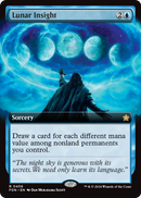 Lunar Insight (Extended Art) (FDN-456) [Foundations]