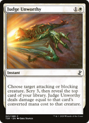 Judge Unworthy (TSR-021) [Time Spiral Remastered] Foil