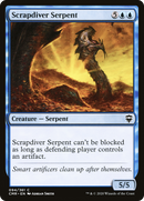 Scrapdiver Serpent (CMR-094) [Commander Legends] Foil