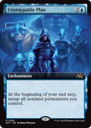 Unstoppable Plan (Extended Art) (DFT-382) [Aetherdrift] Foil