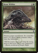 Beast Within (NPH-103) [New Phyrexia] Foil