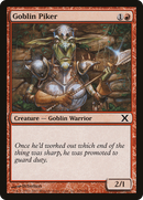 Goblin Piker (10E-209) [Tenth Edition]