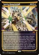 Spirit-Sister's Call (Showcase) (NEO-400) [Kamigawa: Neon Dynasty] Foil