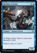 Reckless Scholar (INR-081) [Innistrad Remastered] Foil