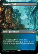 Breeding Pool (Borderless) (RVR-293) [Ravnica Remastered] Foil