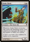 Ondu Cleric (ZEN-030) [Zendikar] Foil