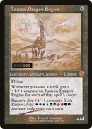 Ramos, Dragon Engine (Schematic) (Serial Numbered) (BRR-110) [The Brothers' War Retro Artifacts] Foil
