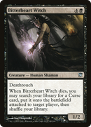 Bitterheart Witch (ISD-088) [Innistrad]