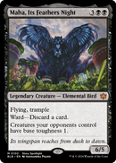 Maha, Its Feather Night (BLB-100) [Bloomburrow]