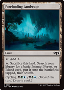 Foreboding Landscape (TDC-365) [Commander: Tarkir: Dragonstorm]