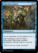Eyes Everywhere (RVR-043) [Ravnica Remastered] Foil
