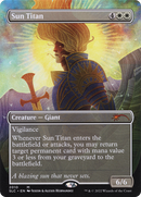 Sun Titan (SLC-2010) (Borderless) [Secret Lair Countdown Kit] Foil