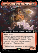 Gimli of the Glittering Caves (Extended Art) (LTC-115) [Tales of Middle-earth Commander] Foil