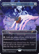 Arcane Signet (1492) (Galaxy Foil) (SLD-1492★) (Borderless) [Secret Lair Drop] Foil