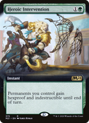 Heroic Intervention (Extended Art) (M21-375) [Core Set 2021] Foil