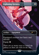 Lightning Greaves (SLD-1493) (Borderless) [Secret Lair Drop]