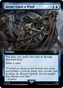 Borne Upon a Wind (Extended Art) (Surge Foil) (LTR-761) [The Lord of the Rings: Tales of Middle-earth] Foil