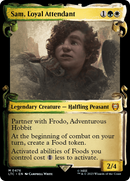Sam, Loyal Attendant (Showcase Scrolls) (LTC-476) [Tales of Middle-earth Commander] Foil