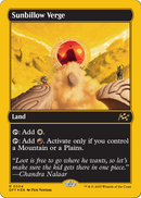 Sunbillow Verge (First-Place Foil) (DFT-504) [Aetherdrift] Foil