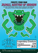Yargle, Glutton of Urborg (SLD-1542) (Borderless) [Secret Lair Drop] Foil