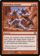 Relentless Assault (10E-225) [Tenth Edition] Foil