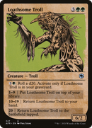 Loathsome Troll (Showcase) (AFR-327) [Adventures in the Forgotten Realms] Foil