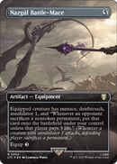 Nazgul Battle-Mace (Borderless) (Surge Foil) (LTC-554) [Tales of Middle-earth Commander] Foil