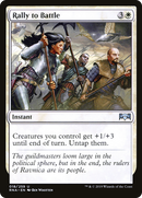 Rally to Battle (RNA-018) [Ravnica Allegiance] Foil