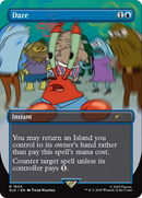 Daze (SLD-1934) (Borderless) [Secret Lair Drop] Foil