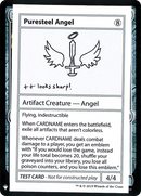 Puresteel Angel (CMB1-109) [Mystery Booster Playtest Cards 2019]