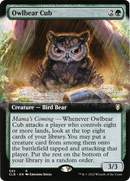 Owlbear Cub (Extended Art) (CLB-592) [Commander Legends: Battle for Baldur's Gate] Foil
