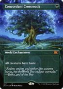 Concordant Crossroads (Borderless) (2X2-367) [Double Masters 2022] Foil
