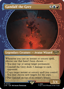Gandalf the Grey (Showcase) (LTR-322) (Borderless) [The Lord of the Rings: Tales of Middle-earth] Foil
